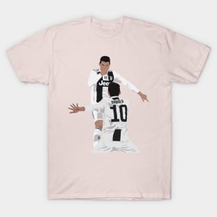 Cristiano Ronaldo Paulo Dybala Juve T-Shirt